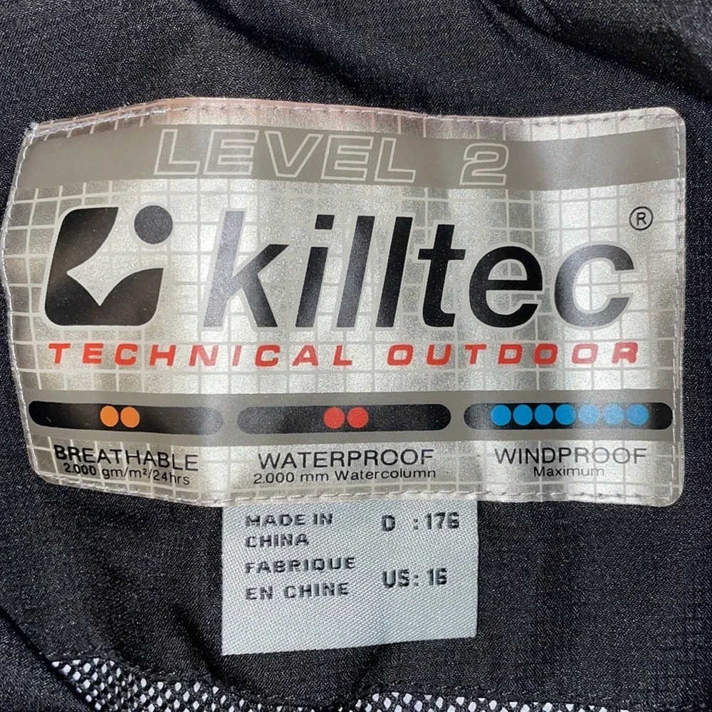 Killtec Level 2 Lightweight Jacket front zip Shell - Picture 10 of 10